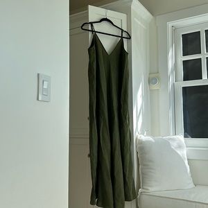 Zara Green Maxi Dress (M)